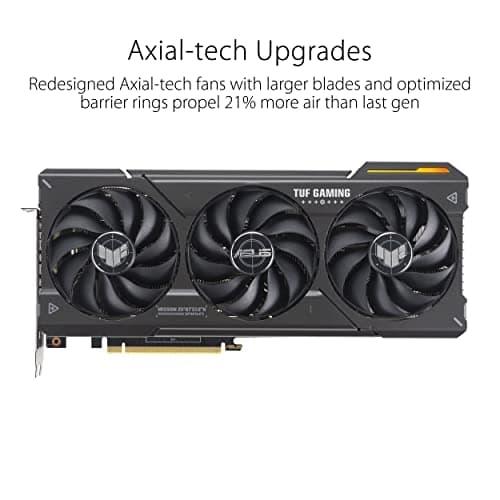 Asus TUF GAMING GeForce RTX 4070 12GB GDDR6X Black image