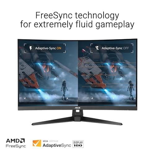 Asus TUF Gaming VG32WQ3B 31.5" 1440p 180Hz VA Curved Monitor image