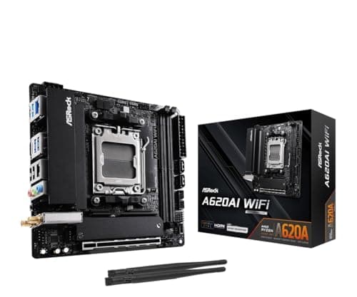 ASRock A620 AI WiFi AM5 DDR5 Mini ITX image
