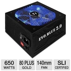 Thermaltake EVO_Blue 650W Semi-Modular 80+ Gold Certified main image