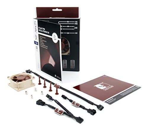 Noctua NF-A6x25-PWM 60mm Brown PWM 17.19 CFM 1-Pack image