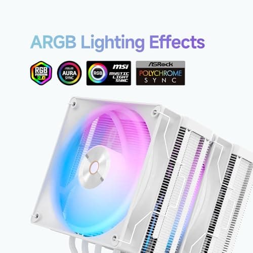 Ocypus Delta A62 ARGB Air 156mm 73 CFM Black image