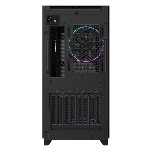 Gigabyte AORUS C400 ATX Mid Tower Black with Tempered Glass Side Panel and Front Panel: USB 3.2 Gen 2 Type-C, USB 3.2 Gen 1 Type-A image