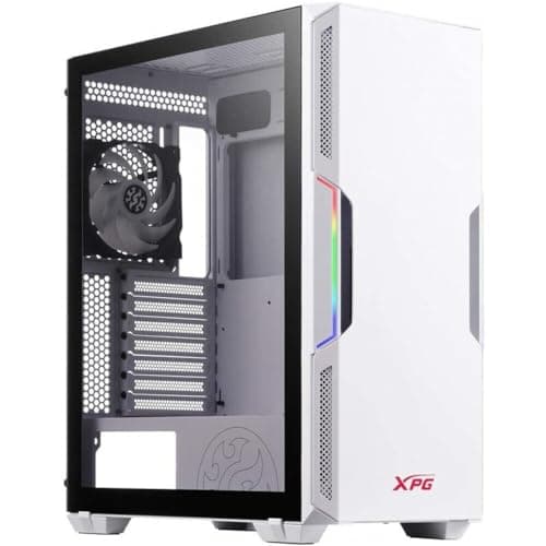 ADATA XPG STARKER ATX Mid Tower White with Tempered Glass Side Panel and USB 3.2 Gen 1 Type-A image