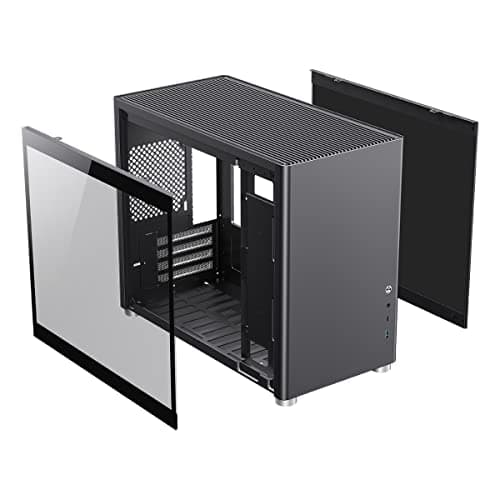 GameMax Spark Micro ATX Mid Tower Black with Tempered Glass Side Panel and USB 3.2 Gen 1 Type-C / USB 3.2 Gen 1 Type-A image