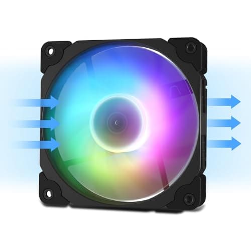 Vetroo ARGB120 120mm Black PWM ARGB image