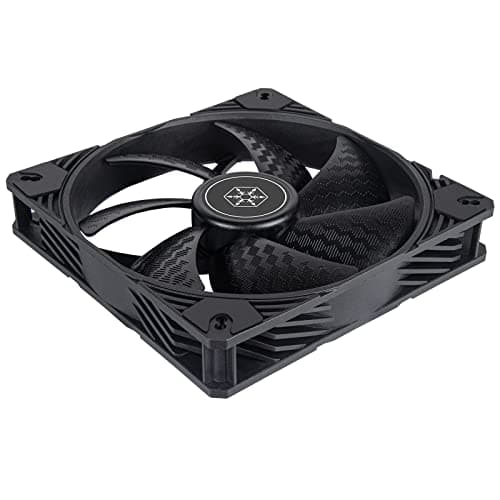 Silverstone Shark Force 140mm Black PWM 120 CFM image