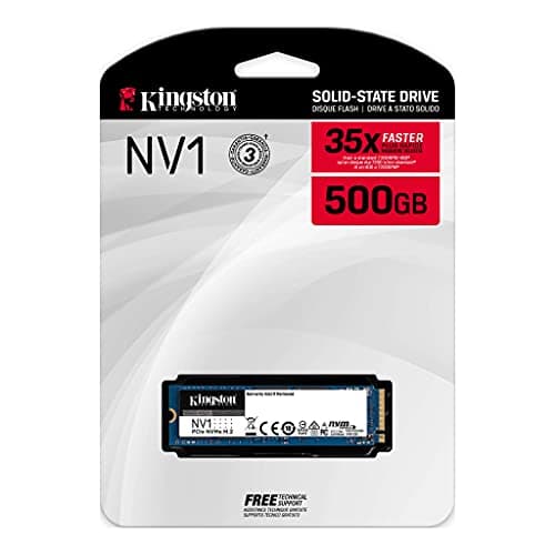 Kingston NV1 500GB M.2 SSD PCIe 3.0 NVMe image