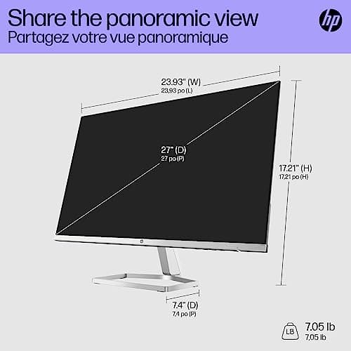 HP M27f 27" 1080p 75Hz IPS Monitor image