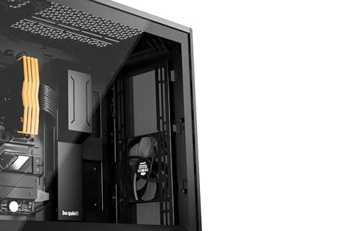 be quiet! Shadow Base 800 ATX Mid Tower Black with Tempered Glass Side Panel and USB 3.2 Gen 2 Type-C / USB 3.2 Gen 1 Type-A image