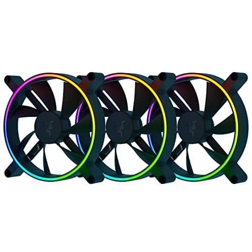 Razer Kunai Chroma 140mm Black PWM RGB 3-Pack main image
