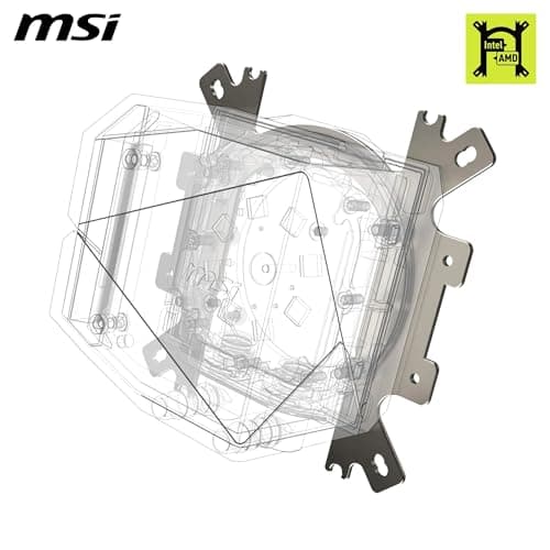 MSI MAG CORELIQUID I240 Water 240mm Black image