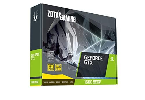 Zotac GAMING Twin Fan GeForce GTX 1660 SUPER 6GB GDDR6 Black image