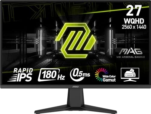 MSI MAG 275QF 27" 1440p 180Hz IPS Monitor image