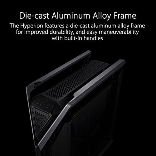 ASUS ROG Hyperion GR701 Tempered Glass eATX Full Tower Computer Case - Black image