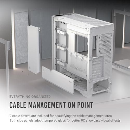 Antec Performance 1 ATX Full Tower White Tempered Glass image