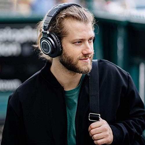 Audio-Technica ATH-M50xBT Wireless Closed-Back Headphones image