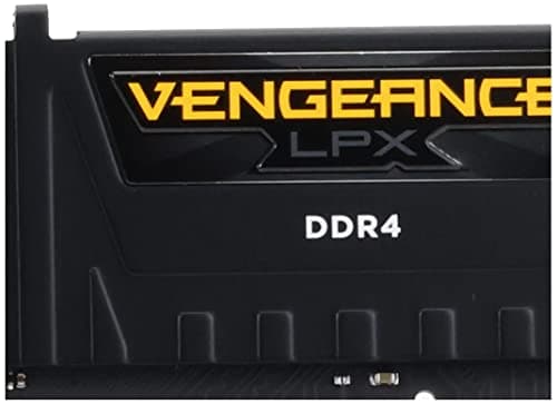 Corsair Vengeance LPX Black / Yellow DDR4-2400 CL14 16GB (2x8GB) image