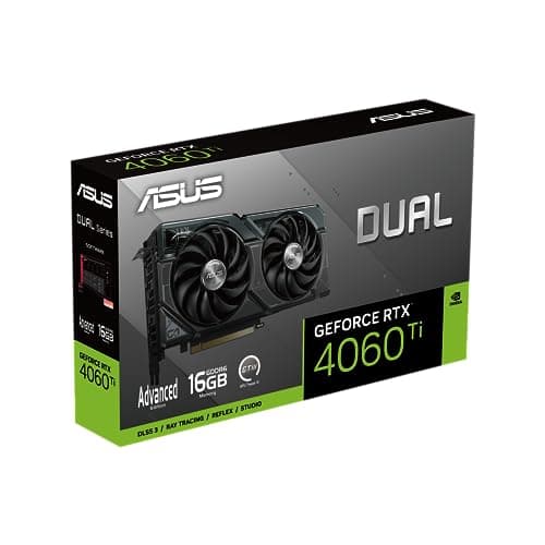Asus DUAL Advanced GeForce RTX 4060 Ti 16GB GDDR6 Black image