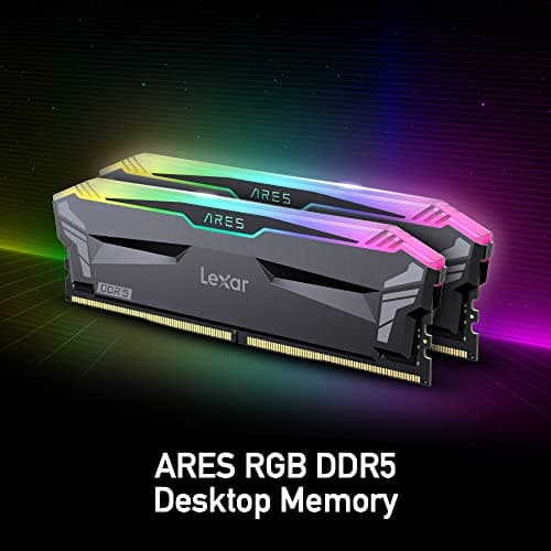 Lexar Ares RGB Black DDR5-6000 CL34 32GB (2x16GB) image