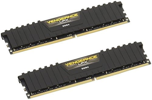 Corsair Vengeance LPX Black / Yellow DDR4-2133 CL13 32GB (2x16GB) image