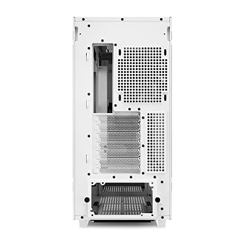 SHARKOON Rebel C50 ATX Mid Tower White Mesh Side Panel with USB 3.2 Gen 2 Type-C and USB 3.2 Gen 1 Type-A image
