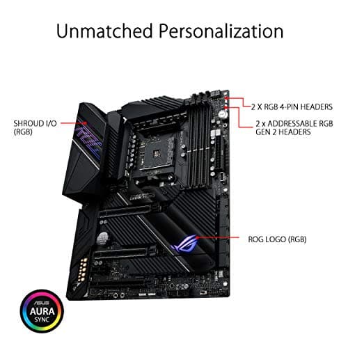 Asus X570 ROG Crosshair VIII Dark Hero AM4 DDR4 ATX image
