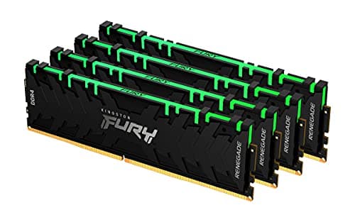 Kingston Fury Renegade RGB Black / Silver DDR4-3600 CL16 64GB (4x16GB) image