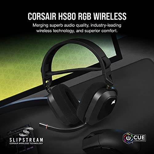 Corsair HS80 RGB Pink Elixir Closed Gaming Headset image