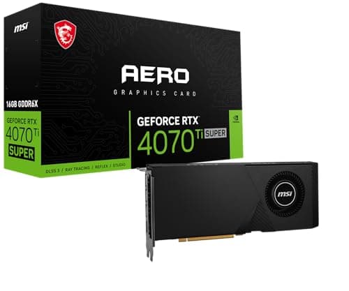 MSI GeForce RTX 4070 Ti SUPER AERO 16GB GDDR6X Black main image