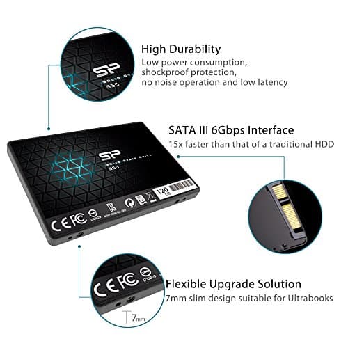 Silicon Power Silm S55 120GB SSD 2.5" SATA image