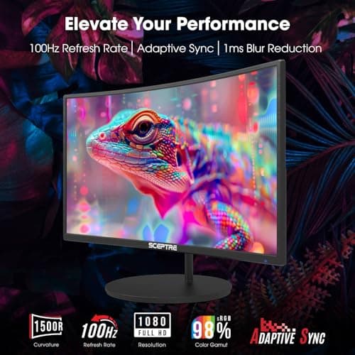 Sceptre C275W-1920RN 27" 1080p 75Hz VA Curved Monitor image