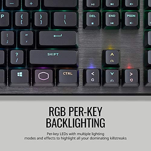 Cooler Master CK550 RGB Wired Mechanical Gaming Keyboard image