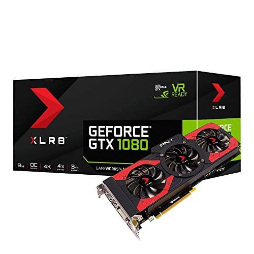 PNY XLR8 GeForce GTX 1080 8GB GDDR5X Black / Red main image