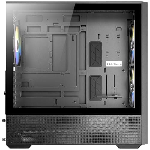 Antec FLUX REAR Mid Tower Case With Tempered Glass image