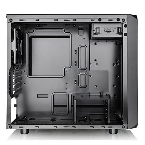 Thermaltake Versa H15 Micro ATX Mid Tower Black with Acrylic Side Panel and USB 3.2 Gen 1 Type-A, USB 2.0 Type-A image
