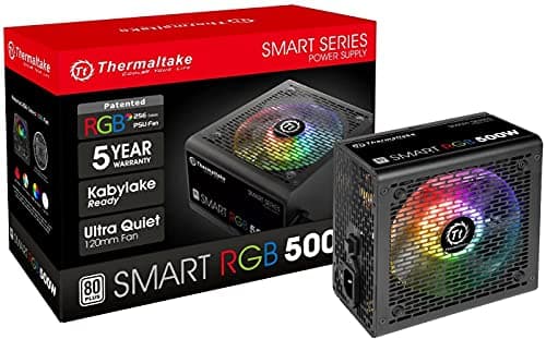 Thermaltake Smart RGB 230V Black ATX 500W Non-Modular 80+ image