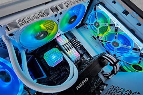 Corsair iCUE H100i ELITE CAPELLIX Water 240mm 75 CFM image
