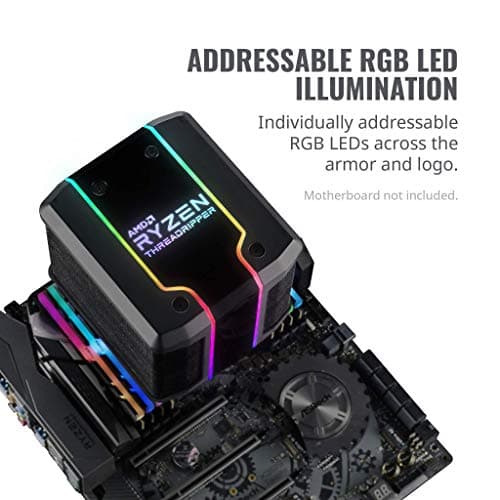 DarkFlash Shadow Pro PWM Aluminum CPU LED Addressable RGB Motherboard Control Cooler Cooling Fan Motherboard Sync for Intel Core i7/i5/i3 AM3/AM4 image