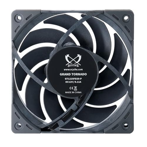 Scythe Grand Tornado 120mm Black PWM 97.82 CFM image