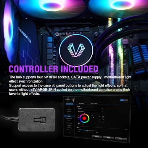 Vetroo V360 Water 360mm Black image