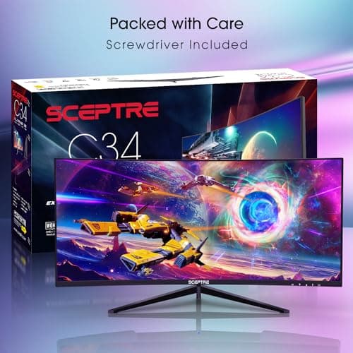 Sceptre C305B-200UN 30" 2560x1080 200Hz VA Curved Monitor image