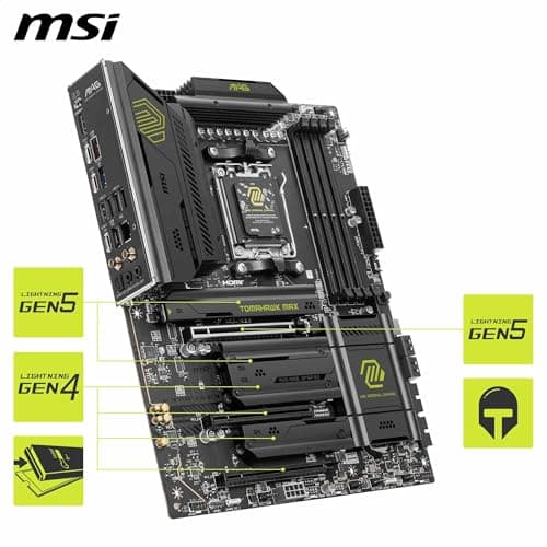 MSI X870E MAG TOMAHAWK WIFI AM5 DDR5 ATX image