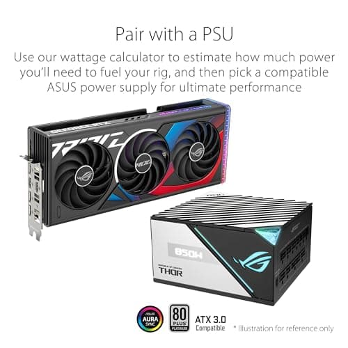 Asus ROG STRIX GAMING OC GeForce RTX 4070 Ti SUPER 16GB GDDR6X Black image