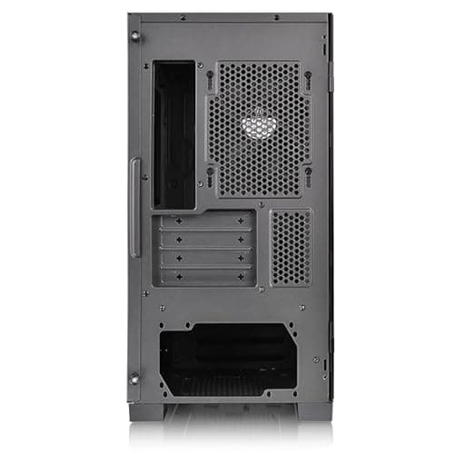 Thermaltake S100 Micro ATX Mini Tower Black with Tempered Glass Side Panel and USB 3.2 Gen 1 Type-A and USB 2.0 Type-A Front Panel image