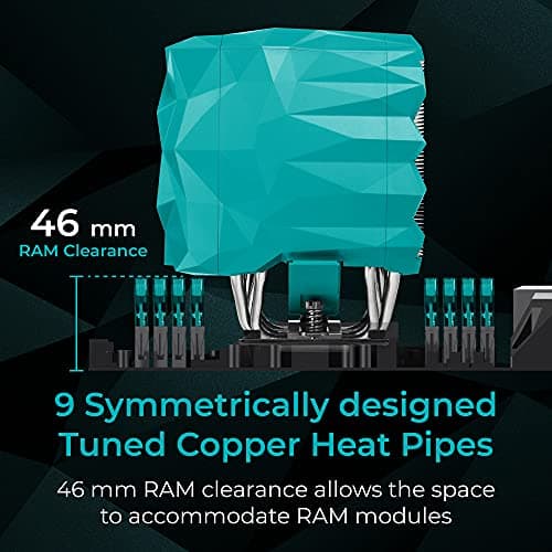 Iceberg Thermal IceSLEET X9 Dual TR Air 166mm Teal / Silver image