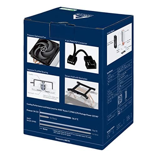 ARCTIC Freezer 34 CO Air 157mm Black / Silver image