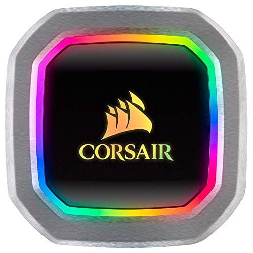 Corsair Hydro Series H100i RGB PLATINUM Extreme Performance Liquid CPU Cooler, Mounting kit for most modern CPU sockets, Two ML PRO RGB Series PWM 140mm fans, Fan and radiator mounting screws, USB 2.0 motherboard header cable, Thermal compound (pre-applied), Quick Start Guide image