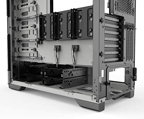 Phanteks Eclipse P600S DRGB Silent, E-ATX/ATX,Hibrida,Silenciosa, Cristal templado,DRGB 140mm x3,USB 3.0 Y Tipo C, Blanca image