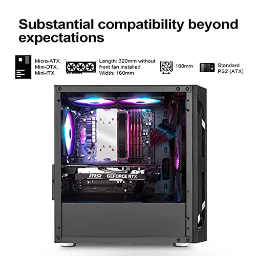 Silverstone FARA H1M MicroATX Mini Tower Black image